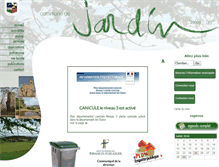 Tablet Screenshot of mairie-jardin.fr